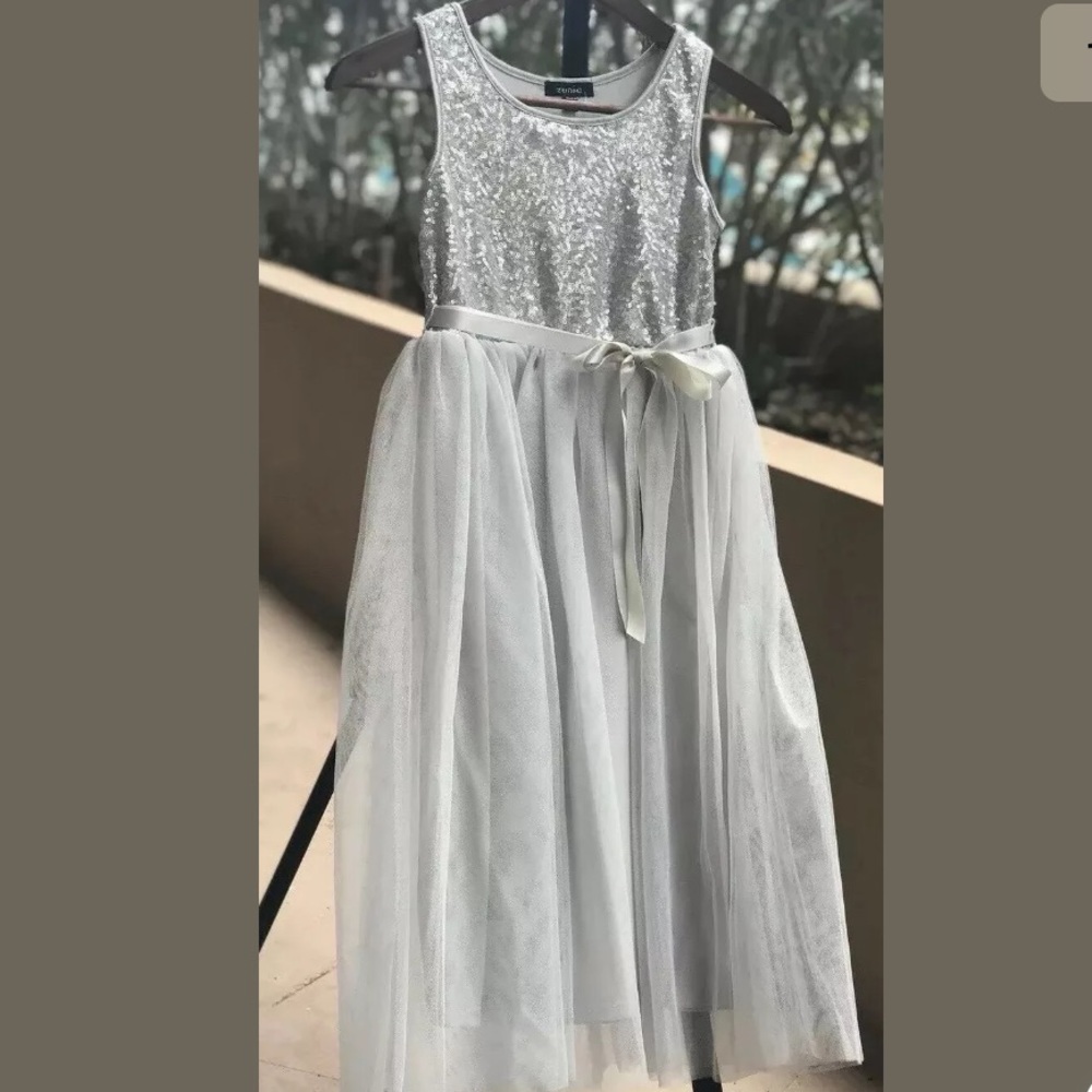 Zunie silver and sequin dress from Nordstrom